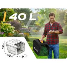 Легкий мощный аккумуляторный газонокосилка 1000W 37см Humberg HM-610