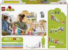 LEGO DUPLO pilsēta 3 in 1 radošās rampas ar transportlīdzekļiem