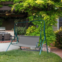 Garden swing seat 120 x 93 cm gray MultiGarden