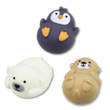 Bath Toys Set Animals in Boats Slide 11 pcs.