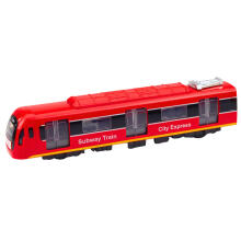 Metro Train City Express Opening Doors Lights Sounds Red