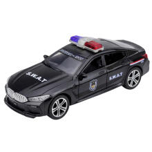 SWAT Special Unit Car Opening Doors Drive Lights Sounds Black