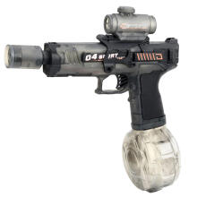 Electric Water Gun Rifle Automatic Black Range 7-9m 350 ml
