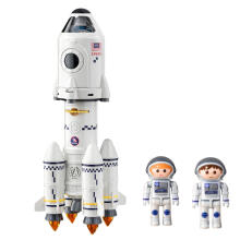 Educational Toy Space Rocket 5 in 1 Astronauts Lights Sounds