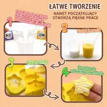 Creative Craft Kit for Creating Squishy Decorative Cookies DIY