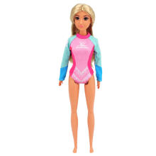 Anlily Surfer Doll in Wetsuit with Surfboard Accessories Set
