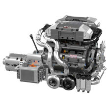 Конструктор Блоки Двигатель V8 Коробка передач 2024 г.