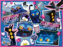Ravensburger puzle 300 gab. KPop Demon Hunters: Derpy & Sussie