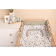Sensillo Bumper Art.2230481 Forest Beige Crib bumper 180x30cm