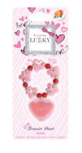 LUKKY Бальзам для губ с аксессуаром „Bracelet Heart"