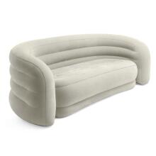 Надувной бархатный диван-кровать матрас 229x109x81 см Intex 66571