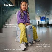 Stokke Parent-Child Travel Kids Luggage Art.296467 Moonglow White  Čemodāniņš-sēdeklis ar riteņiem 3in1