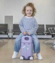 Stokke Parent-Child Travel Kids Luggage Art.296468 Hazy Lilac  Čemodāniņš-sēdeklis ar riteņiem 3in1