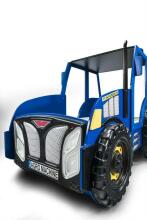 Plastiko Traktor Art.296475 Green Детская стильная кровать с матрасом 180x90cм