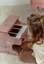 Little Dutch Wooden Piano Safari Friends Pink FSC Art.7477