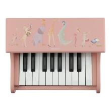 Little Dutch Wooden Piano Safari Friends Pink FSC Art.7477