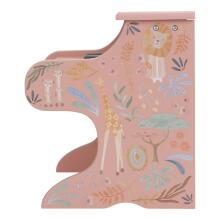 Little Dutch Wooden Piano Safari Friends Pink FSC Art.7477