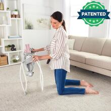 Ingenuity Comfort 2 Go Portable Baby Swing Art.296543 Pink Кресло-качалка с мелодиями