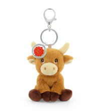 Keel Toys Keeleco Bag Charm: Farm, 12 cm - 6 designs