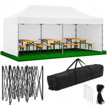 Garden Tent 3 x 6 m, White