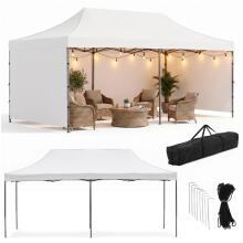 Garden Tent 3 x 6 m, White