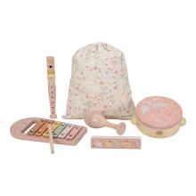 Little Dutch набор музыкальных инструментов Safari Friends Pink FSC Art.7474