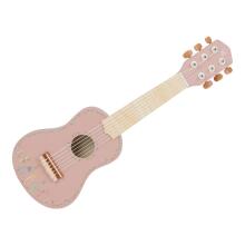 Little Dutch Wooden Guitar Safari Friends Pink FSC Art.7471