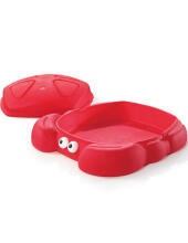 STEP2 Lockable Plastic Sandbox Crab with Lid