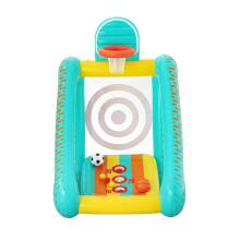 Inflatable Garden Game 3-in-1 Basketball Soccer Target 127x109x178 cm Bestway 52813
