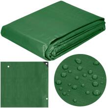 Tarpaulin 2 x 3 m Dark Green/Silver GA2137