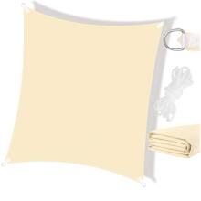 Beige Sun Shading Sail 4 x 4 m SN0053