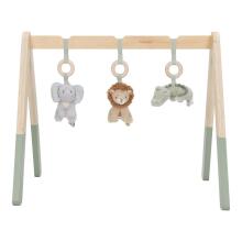 Little Dutch Wooden Baby Gym Safari Friends FSC Art.8310
