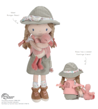 Little Dutch мягкая кукла Рейнджер Роза 35 см Safari Friends GRS Art.4685
