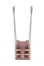 Swing - wooden - HWMR 6429 - MIŚ - PINK