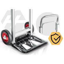 Folding Trolley Transport Wheelbarrow Warehouse 90kg Humberg HM-518