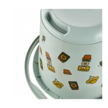 Deco bucket 10L Ilvie &amp;quot;Garden&amp;quot; &Oslash;30x28cm green