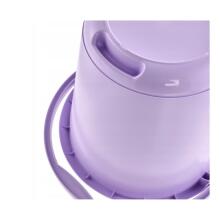 Deco bucket 10L Ilvie &amp;quot;Emoji Best Day&amp;quot; &Oslash;30x28cm purple