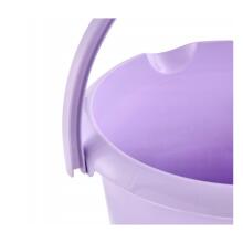 Deco bucket 10L Ilvie &amp;quot;Emoji Best Day&amp;quot; &Oslash;30x28cm purple