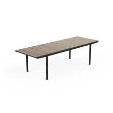 Garden table extendable Deco Porto Nova Extendable 200-280 ash wood tone/black
