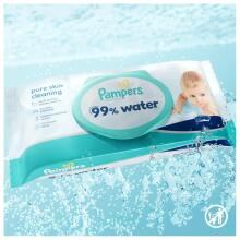 Pampers Aqua Art.297122 влажные салфетки детские,1 упак.60 шт