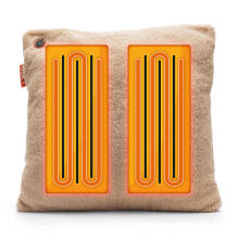 Bodi-Tek COZY Una Heated Comfort Cushion 45 x 45cm, Light Chocolate