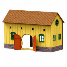 Set Farm Horse Stables Horse Jumping Hills Figures Accessories 69 pcs.