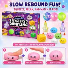 Bebe Basic Dumpling Squishy Mystery Box  Art.297202 Anti-stress soft silicone ball (squishy)