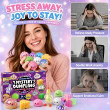 Bebe Basic Dumpling Squishy Mystery Box  Art.297202 Anti-stress soft silicone ball (squishy)