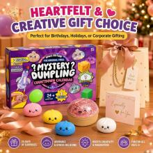 Bebe Basic Dumpling Squishy Mystery Box  Art.297202 Anti-stress soft silicone ball (squishy)