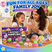 Bebe Basic Dumpling Squishy Mystery Box  Art.297202 Anti-stress soft silicone ball (squishy)