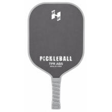 Pickleball tenisa badmintonu raketes komplekts ar 2 bumbām melnā un pelēkā krāsā