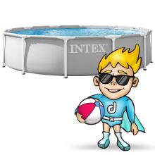 Intex 26712ND 366 x 76 cm 9-in-1 rāmis baseins