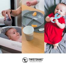 Twistshake Bathtub Cushion Art.297304 Faded Grey Анатомическая подушка-вкладыш для новорождённых