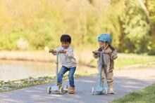 Little Dutch 3-Wheel Scooter Safari Dreams Blue Art.LD6085.BLUE